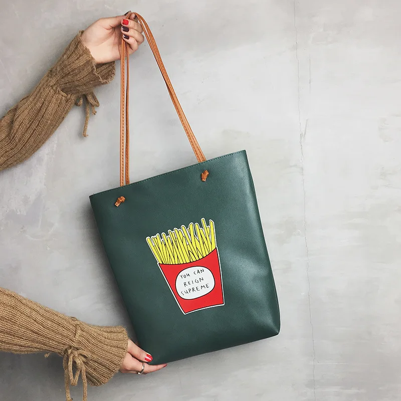 Для женщин PU Сумки 2018 Новая мода фри печати корейский стиль Женские повседневные