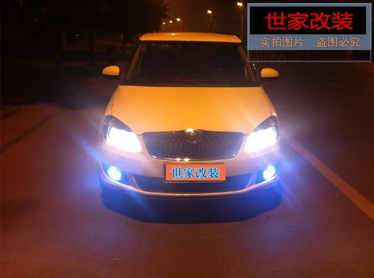 DRL COB Ангел глаз + halo противотуманных фар объектив проектора черный колпак обод с