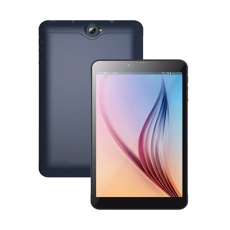 8 дюймовый 3G планшет с телефонным звонком Android 4 четырехъядерный MTK6582 WiFi Bluetooth GPS