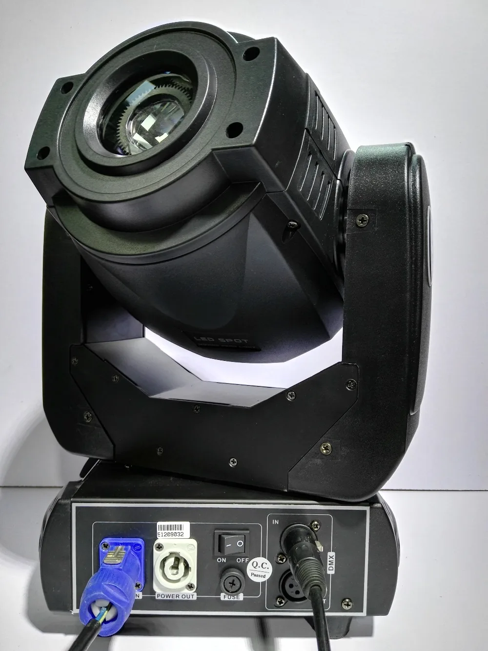 6 шт./высокая яркость 90 Вт LED Moving Head Light DMX шаблон CREE Сертификация событие Вечеринка