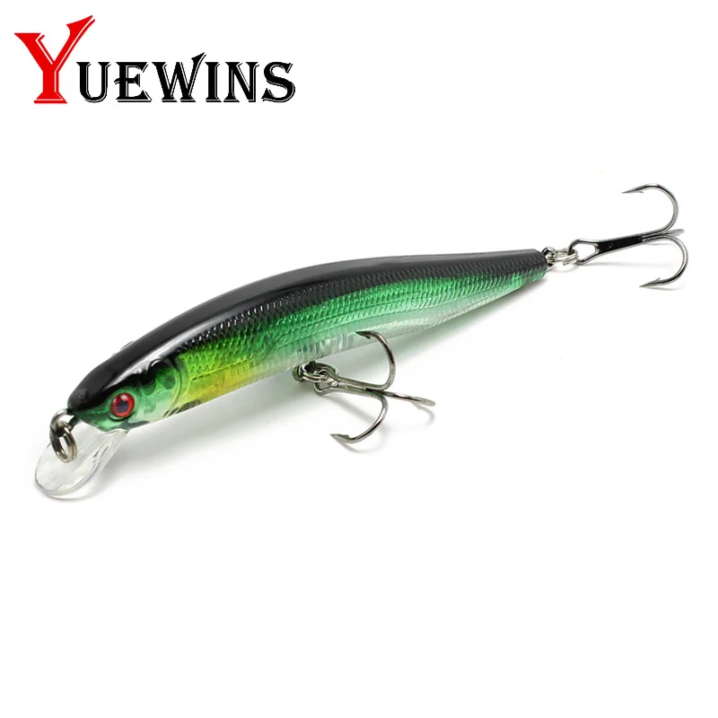 Yuewins Minnow рыболовная приманка Щука Isca искусственная жесткая 95 мм 8 1 г Topwater Pesca