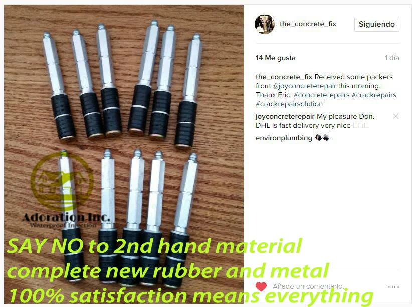 Инжекционный упаковщик 300 шт. портовый Полиуретановая эпоксидная смола