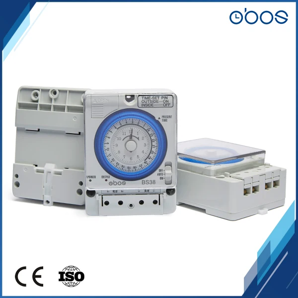 2 pcs free shipping 220V din rail timer mechanical with 96 times on /off per day minimum setting unit 15 mins | Инструменты
