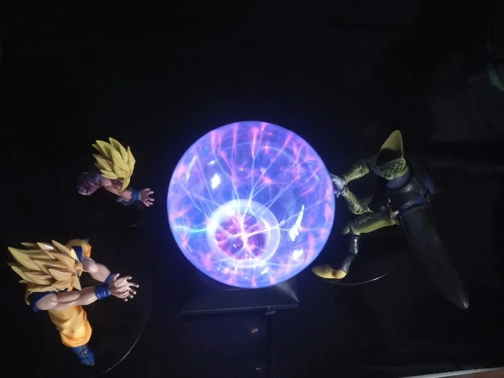 Круто! Dragon Ball Z LED Сон Гоку и сон Гохан DS версия сцены ударной волны молниеносный