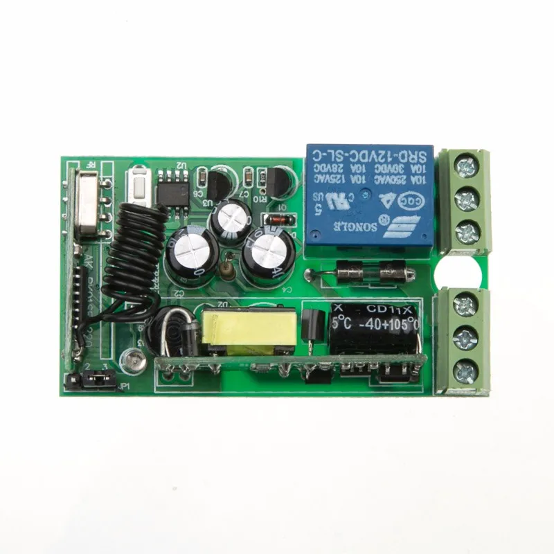 85V 110V 220V Широкий диапазон напряжения ПДУ переключатель 1 канал беспроводного управления 1 * приемник + 5 * передатчик включены.