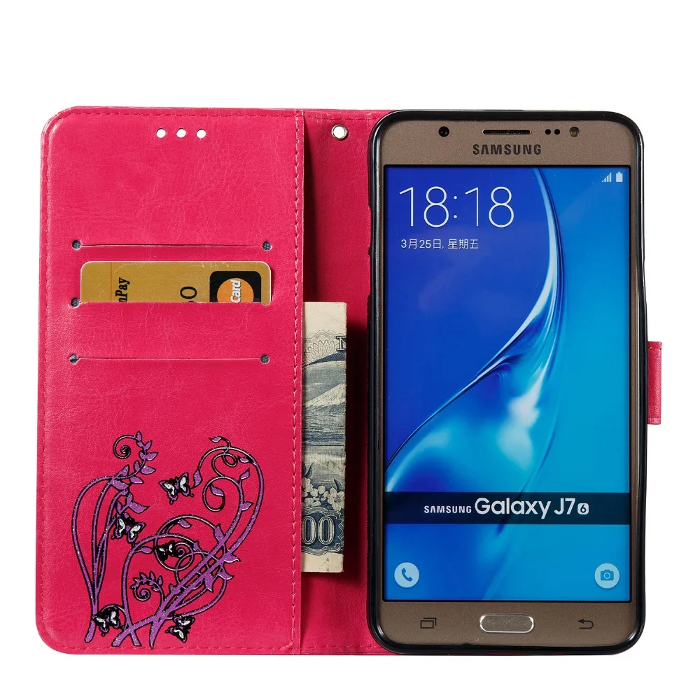 Для samsung Galaxy J7 J710F J710FN J710FN/DS кожаный чехол-портмоне с откидной крышкой чехол для телефона для Galaxy J710 SM-J710F SM-J710FN SM-J710F чехол