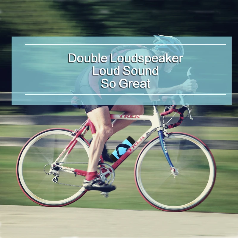 Outdoor Portable Bicycle Waterproof Bluetooth Speaker With 5200mAh Power Bank Silicone Active Wireless Handsfree 10w | Электроника