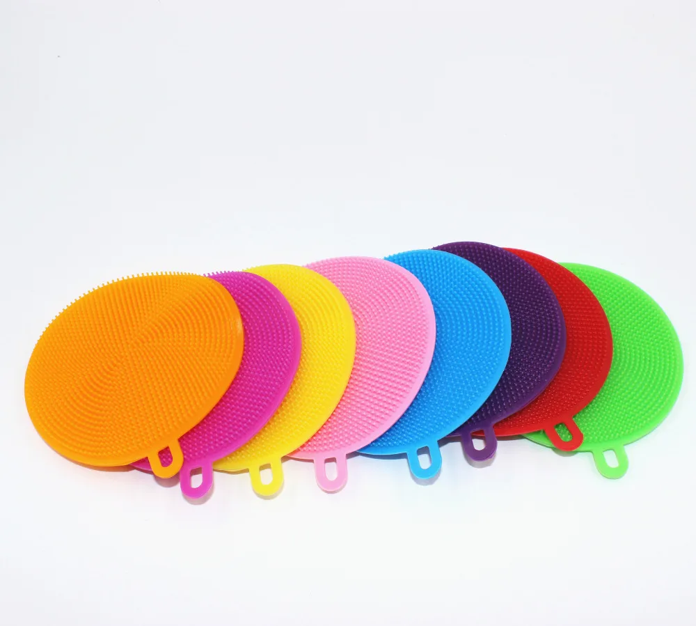 Magic Cleaning Brushes Silicone Dish Bowl Scouring Pad Pot Pan Easy to clean Wash Kitchen | Дом и сад