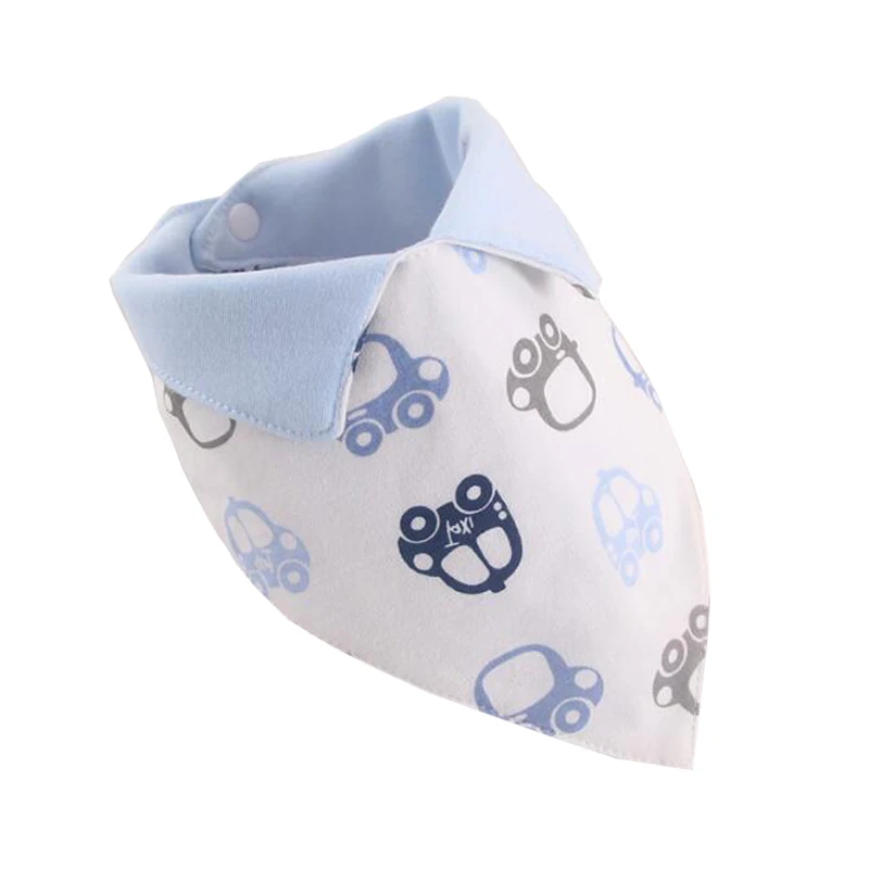 Car Baby Bibs Хлопковые качественные детские нагрудники и салфетки для отрыжки для девочек и мальчиков, Детские слюнявчик для младенца - Цвет: Car Baby Bibs