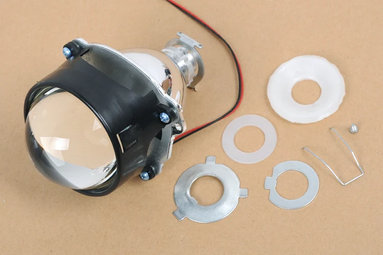 AES 3,0 дюймов Мини H1 проектор Лен би-ксенон H1 HID лампы фары объектив проектора для H4 H7 автомобильные фары Loseless DIY