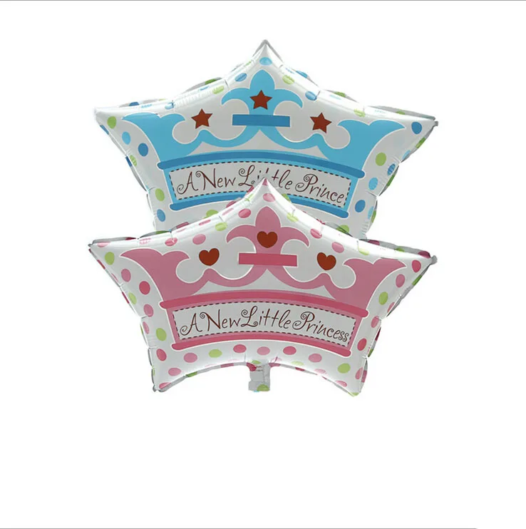 Корона для принца и принцессы воздушные шары маленьких мальчиков девочек с днем