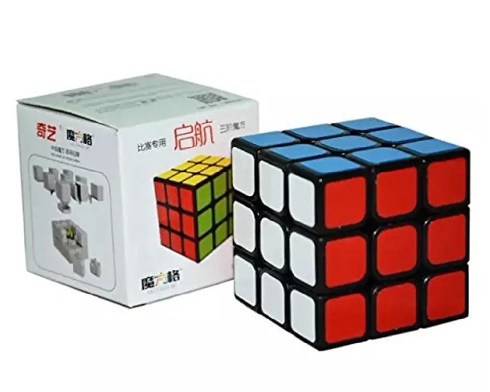 Newest Qiyi MoFangGe Qihang Speed Cube 3x3x3 Smooth Magic 57mm Black Sticker Puzzles Toys | Игрушки и хобби