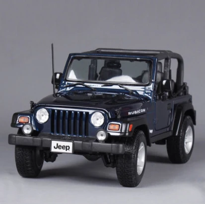 Maisto 1:18 JEEP WRANGLER RUBICON SUV литая под давлением модель автомобиля игрушка для ребенка подарок на день рождения оригинальная коробка - Цвет: F