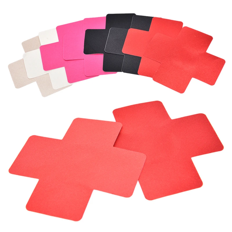 

Lady Adhesive Nipple Covers Pads Body Breasts Stickers Disposable Emptied Chest Petals