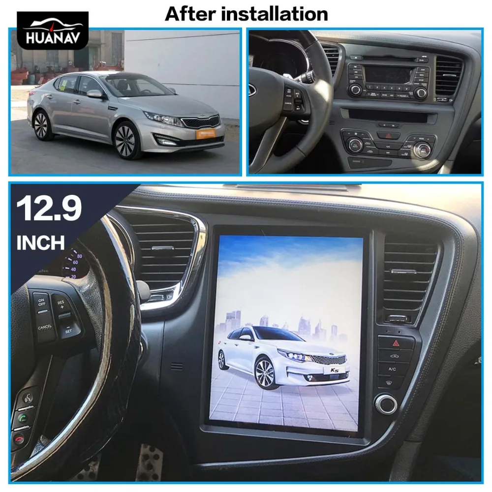 Тесла стиль android-автомобильный gps навигации dvd-плеер для KIA Optima KIA K5 2010- автомобилей Стерео Авторадио Мультимедиа устройство Satnav