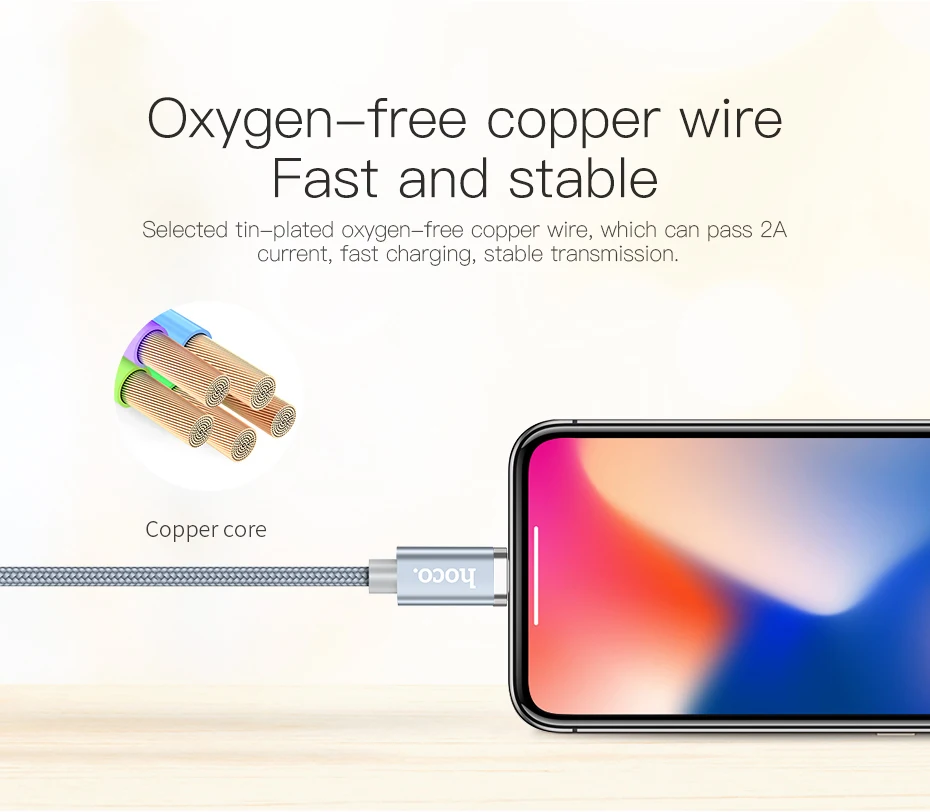 HOCO Магнитный кабель типа C быстрое зарядное устройство usb type-C USB-C зарядное устройство данных Магнитный кабель для Xiaomi huawei LG кабели для мобильных телефонов 1 м
