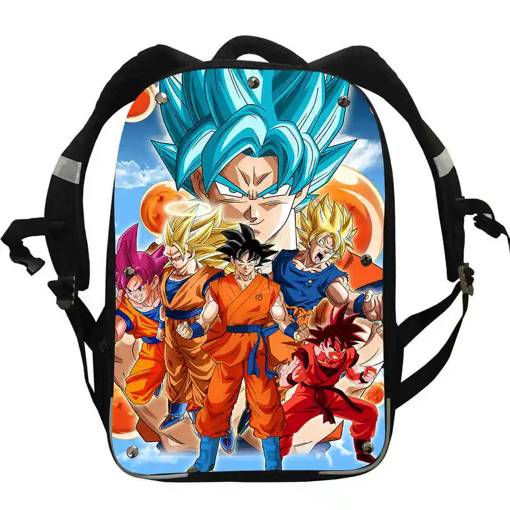 Рюкзак Dragon Ball Ultra Instinct Son Goku Super Saiyan повседневные школьные сумки в стиле аниме для