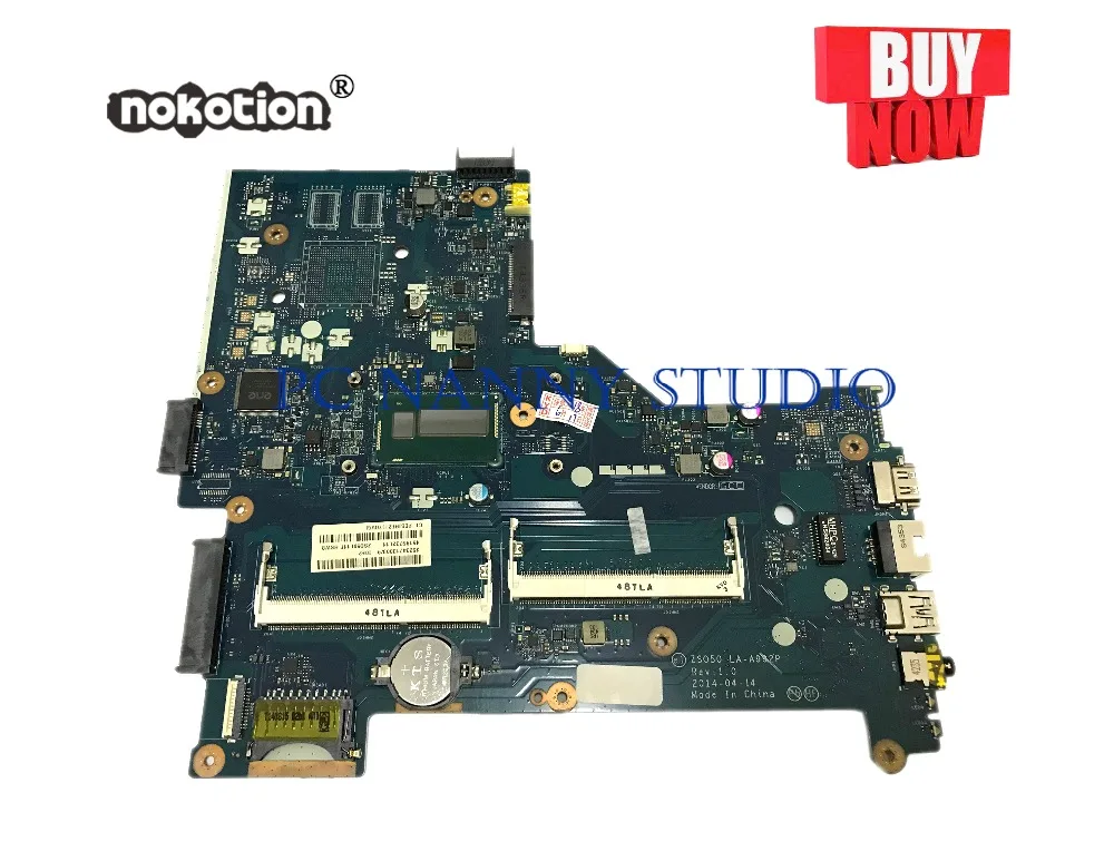 Материнская плата PCNANNY 764109 501 001 для ноутбука HP 15 R ZS050|Материнские платы ноутбуков|