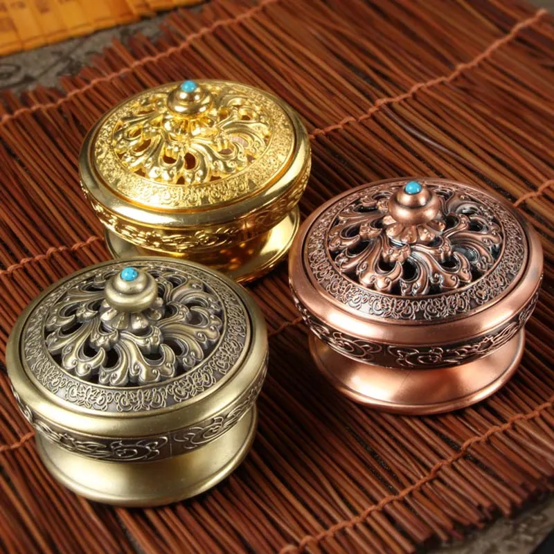 Цинковый сплав благовония горелки Ароматерапия печь с гостиной спальни