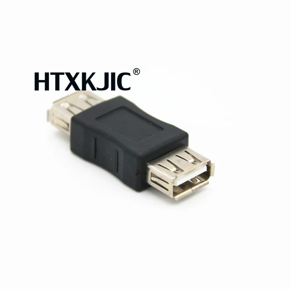 Новинка Переходник USB 2 0 типа A Мама-мама соединитель адаптера конвертер F/F
