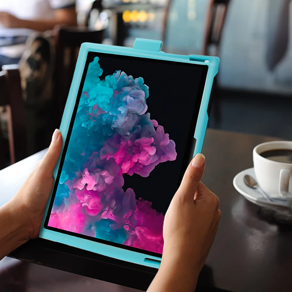 Чехол конфетного цвета для microsoft Surface Pro 3 4 5 6 чехол планшета силиконовый плоский