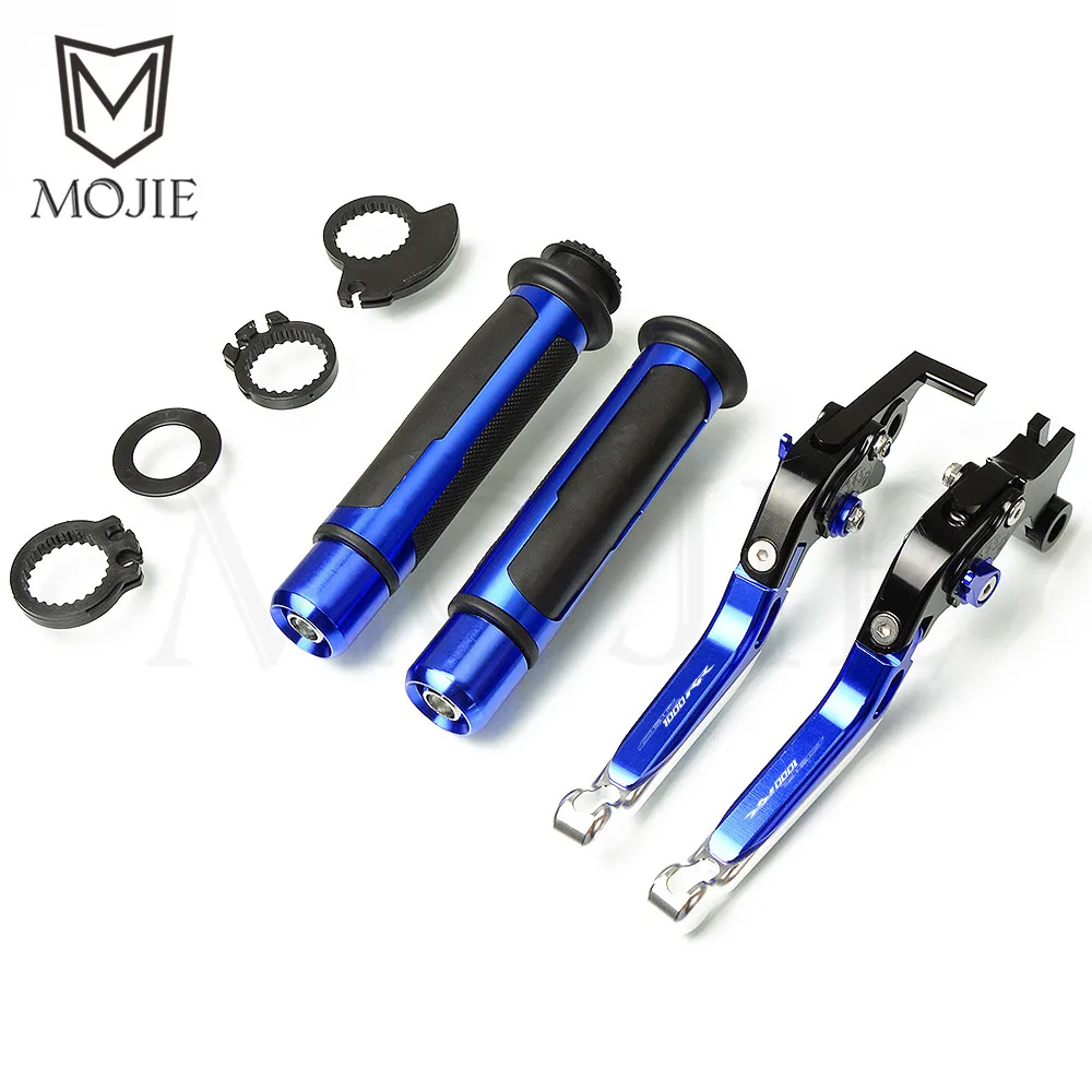 Black Blue Silver Для Honda CBR1000RR FIREBLADE CBR1000 CBR 1000 RR 2004-2007 2005 2006 Мотоцикл с ЧПУ регулируемый тормозной рычаг сцепления ручками - Цвет: Black Blue Silver