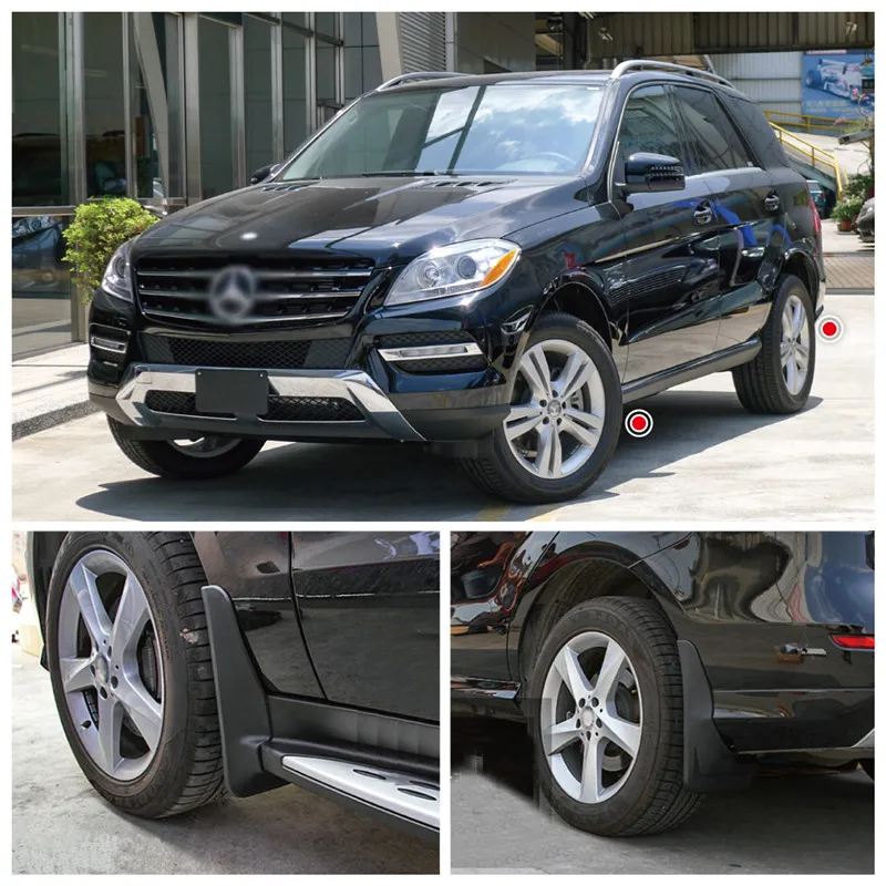 Брызговики для Mercedes Benz ML350 400 W166 2012 2017 4 шт.|rear mud flap|mud flapssplash guard |