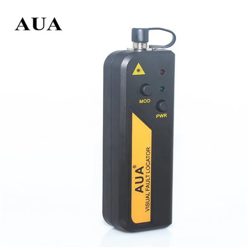Бесплатная доставка AUA 1 мВт красный лазерный светильник тестер волоконно