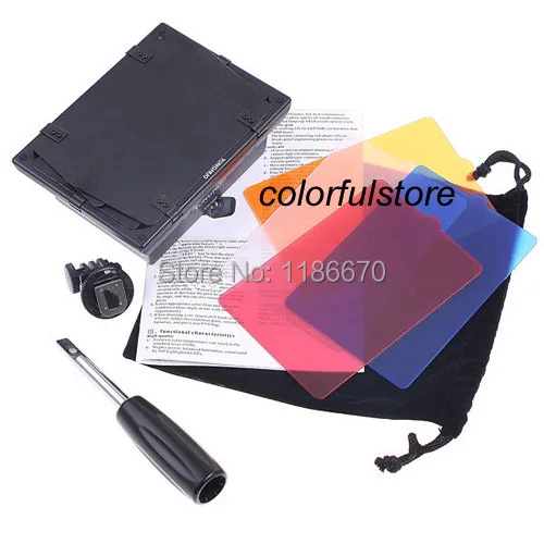 Светодиодная лампа YongNuo для видеосъемки Canon Nikon Pentax JVC Samsung Olympus Sigma Fujifilm Sony|light for