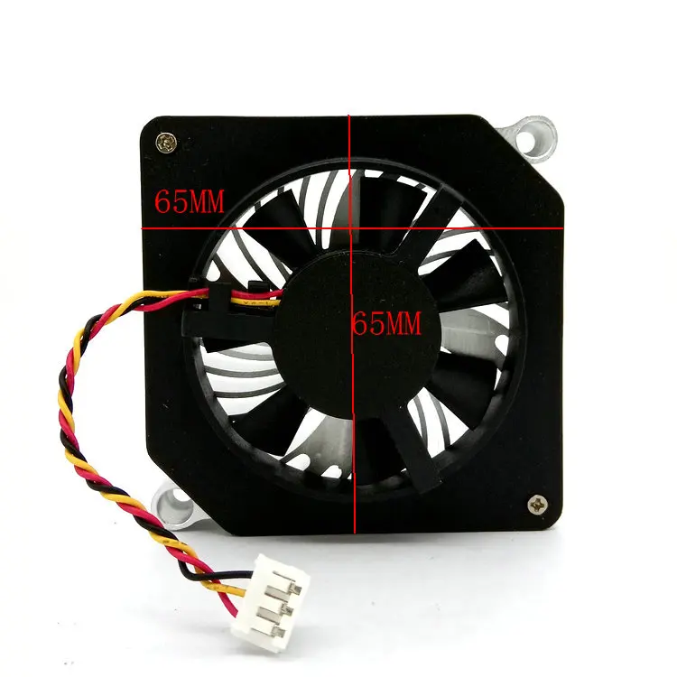 Новый оригинальный MGT5012HB-O10 DC12V 0.12A 3 линии 65x65x20 мм шаг 80 компьютер Процессор кулер