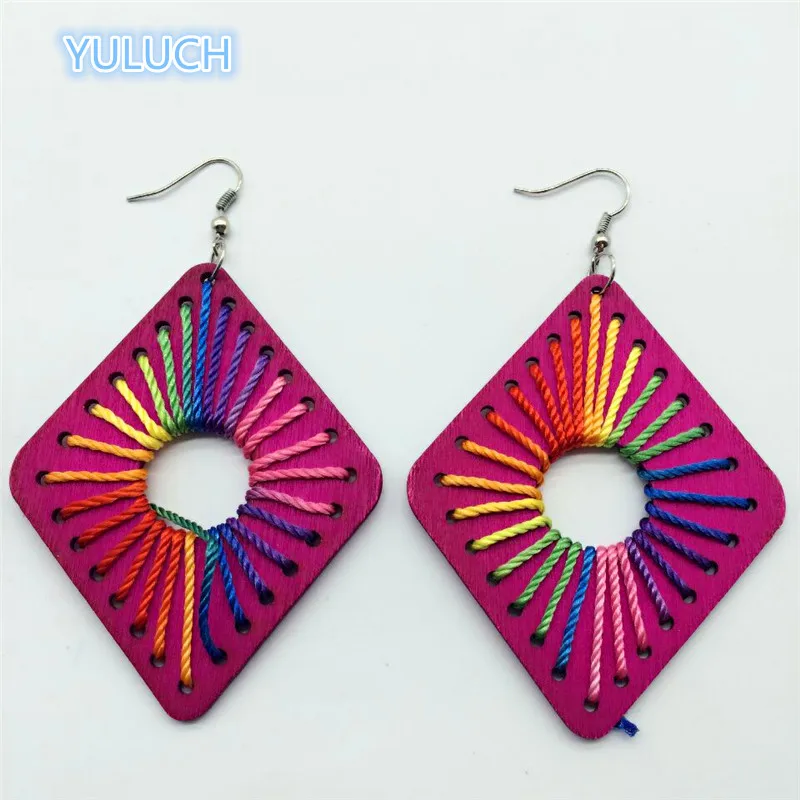 Новый Дизайн Личность Throad новейшее хорошее качество Дерево Красочные