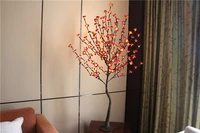 52 160 led plum blossom tree light with base nature trunk holiday new year wedding luminaria decorative blossome tree ligh