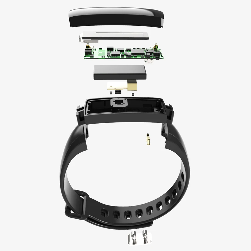 Smart Bracelet Bluetooth Blood Pressure Heart Rate Monitor Waterproof Sport Watch for IOS Android TU-shop | Электроника