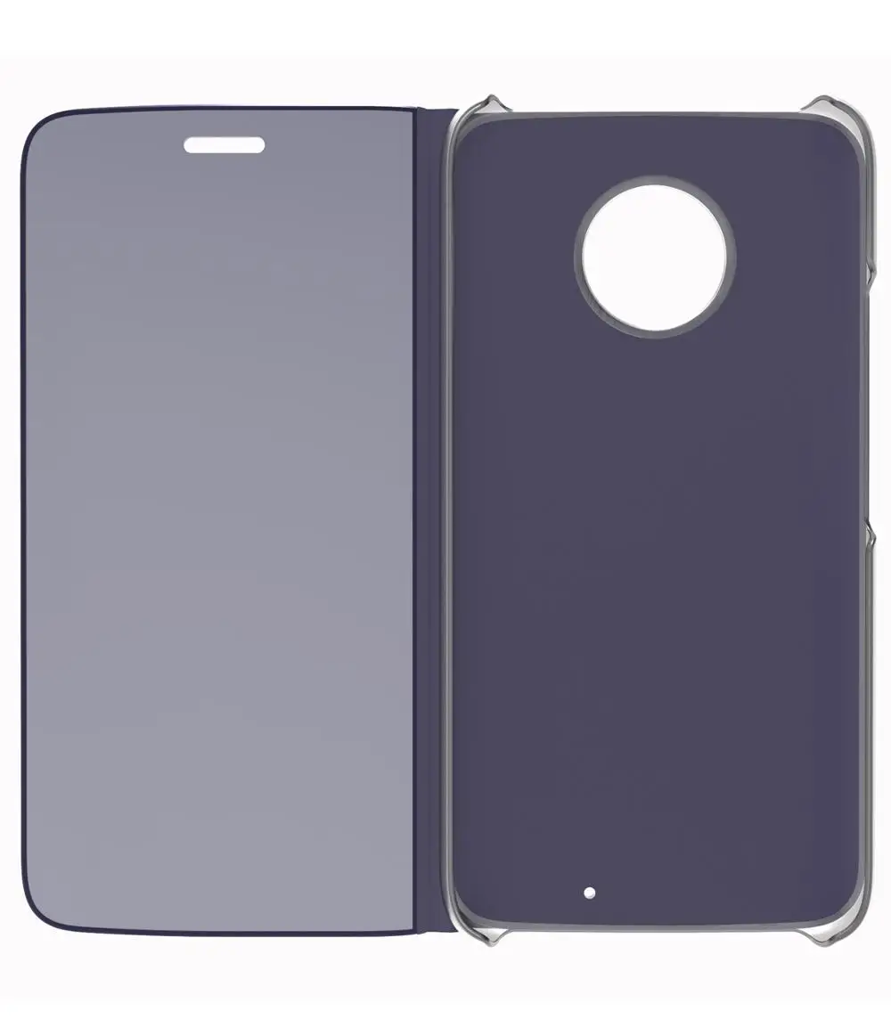 Чехол книжка Lenovo Touch для Motorola Moto X4 прозрачный противоударный защитный чехол
