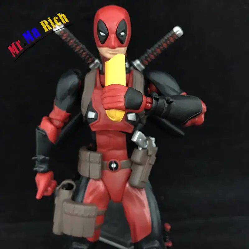 Дэдпул Figma Ex 42 Dx фигурка Дэдпула из ПВХ кукла кукла|model toy|pvc action figuredeadpool figure |