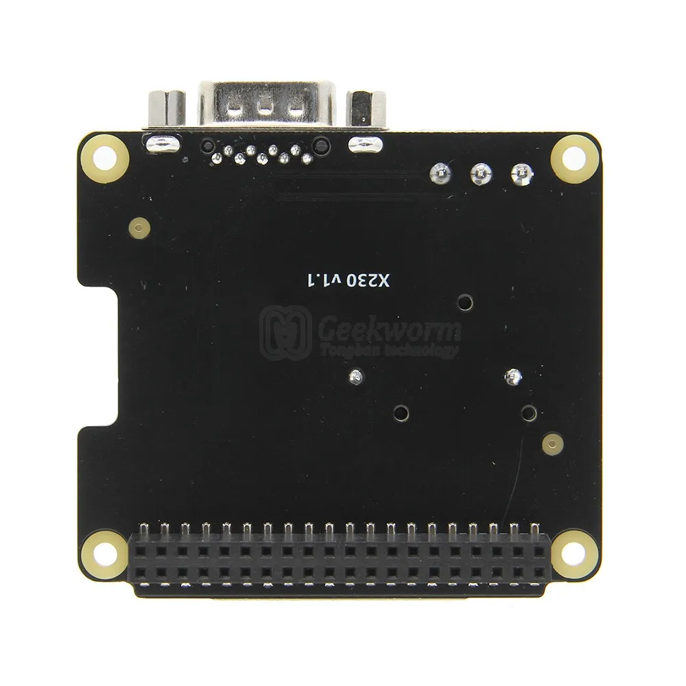 Raspberry Pi X230 RS232 Series Port & Real time clock (RTC) плата расширения для фото + Plus / 3B 2B B +|Аксессуары