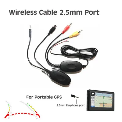 For Portable GPS HD CCD 94*41*56,5 мм динамическая траектория для Ford Mondeo Focus Fiesta CHIA-X 170 градусов переключатель багажника автомобиля парковочная камера заднего вида - Название цвета: For Portable GPS