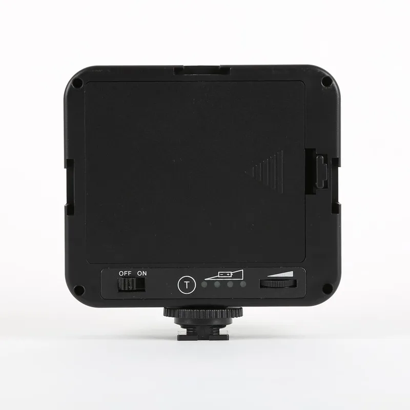 Falconeyes светодиодный на камеру видео горячий башмак лампа светильник ing DSLR Свадьба 7,2 Вт светодиодный заполняющий светильник для камеры/camorder DV-120V