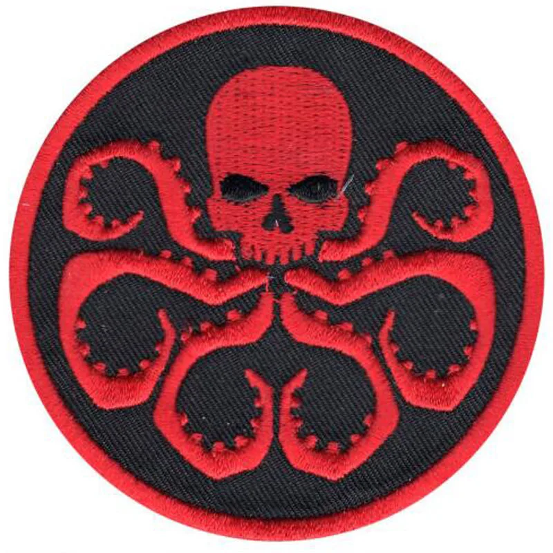 Нашивка для одежды нашивки Marvel Comics Hydra символ гребень для одежды сумка DIY аксессуары