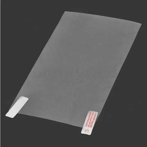 SmartGood Universal Transparent Glossy Screen Protector For 7 Inch Tablet PC|screen protector for macbook pro 13|screen printing wood framesprotector