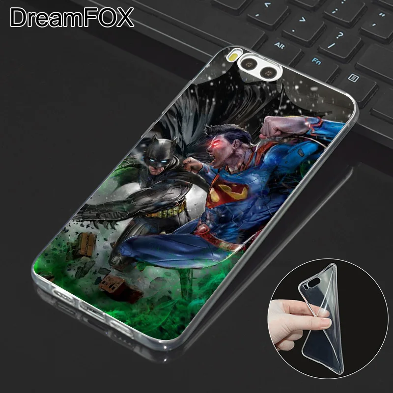 DREAMFOX M308 Америка супергероя силиконовый чехол-накладка из мягкого ТПУ чехол