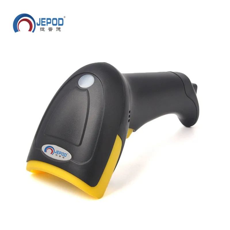 JEPOD проводной сканер штрих кодов 1D 2D QR ручной считыватель PDF417 Plug and play с USB кабелем