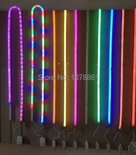 SMD5050 RGB светодиодсветодиодный Неоновая Гибкая 4 провода 7 цветов для зарядки