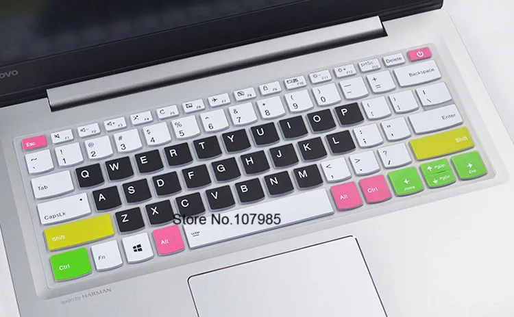 Color 2 Для lenovo IdeaPad 120S-14IAP 330 330s 320 320s 530s V530s-14ikb 530S-14ikb 14 14ikb 730S силиконовая клавиатура защитная накладка для телефона - Цвет: Color 2