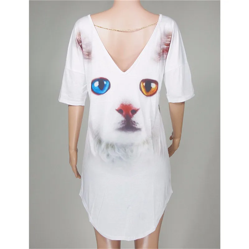 Летняя Лоскутная Половина рукава с круглым вырезом мини платье Глубокий V Стиль