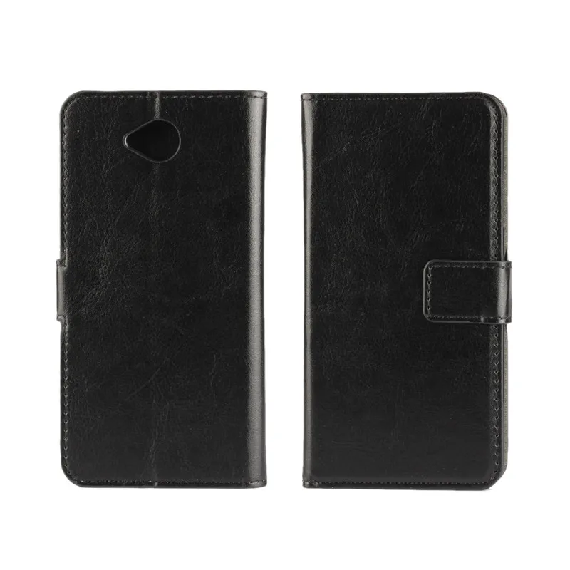 Чехол бумажник для Microsoft Nokia Lumia 435 520 535 625 630 640 650 730 830 кожаный чехол книжка Crazy Horse|cover