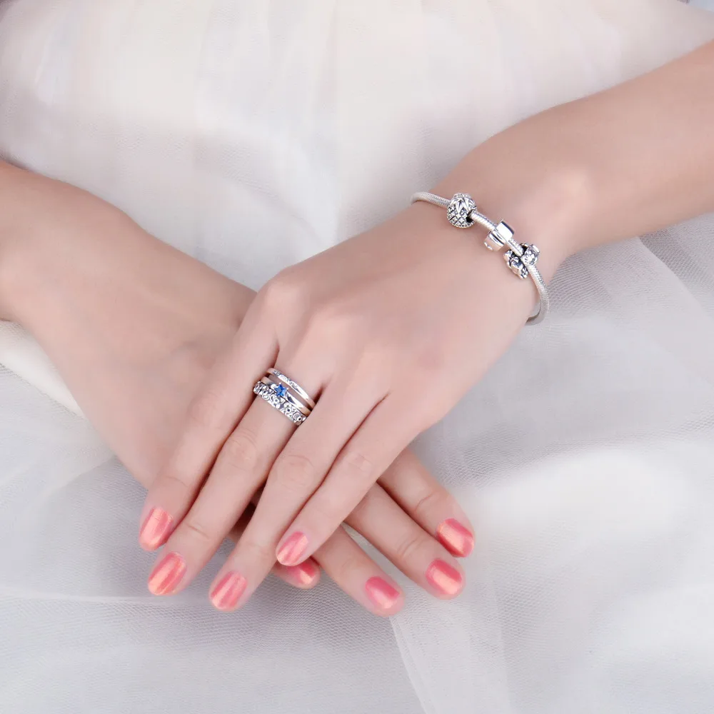 JewelryPalace Star Форма с голубой шпинелью кластера цветок выгравированы да вы можете