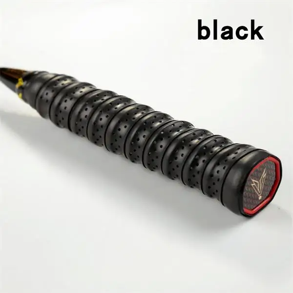 Black 10 шт./упак. противоскользящая дышащая спортивная лента для обмотки ручек Griffband теннисная изоляционная лента ручки для бадминтона Sweatband - Цвет: Black