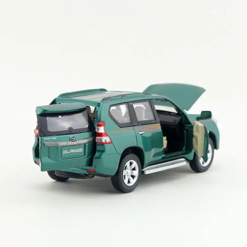 SUV игрушечный автомобиль Toyota Land Cruiser Prado в масштабе 1:32 модель с отрывным звуком