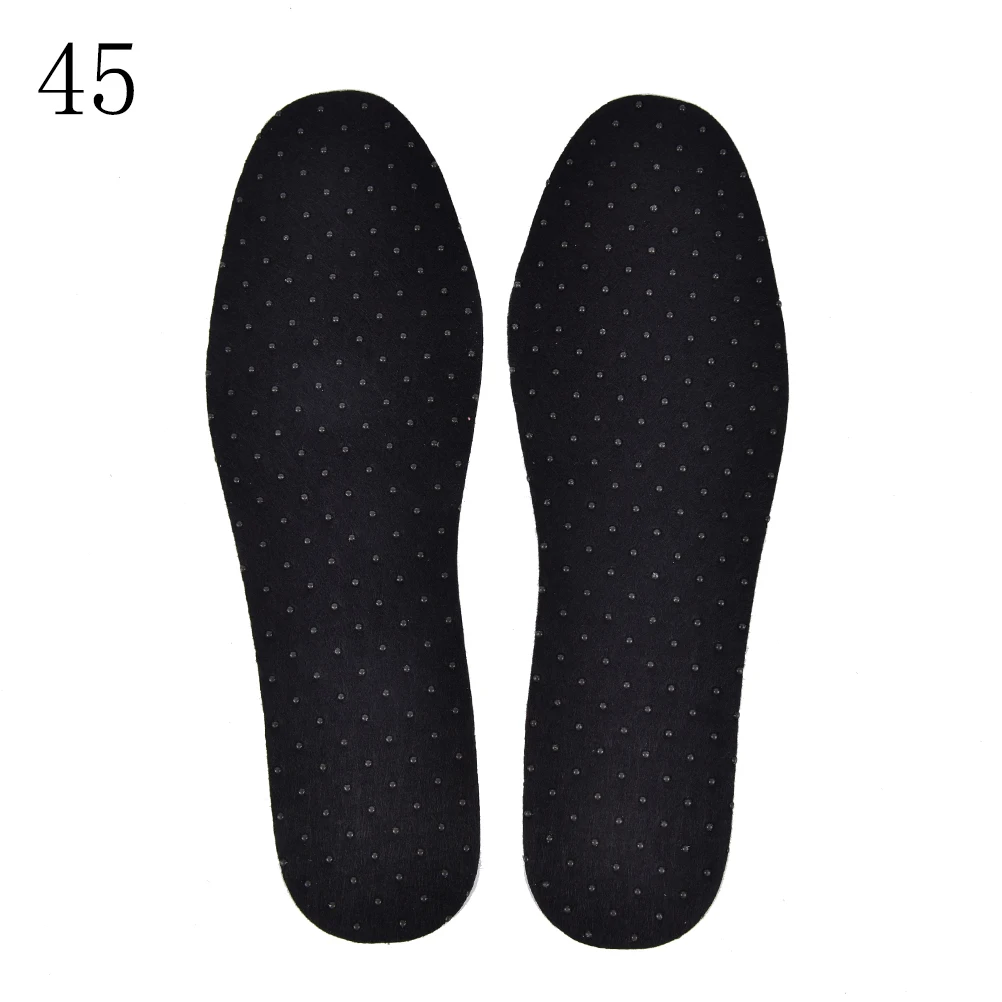 

1Pair Black Magnetic Foot Massage Insole Heating Self-heating Heated Warming Insoles Far Infrared Warm Shoe Pad Rays Foot Pads